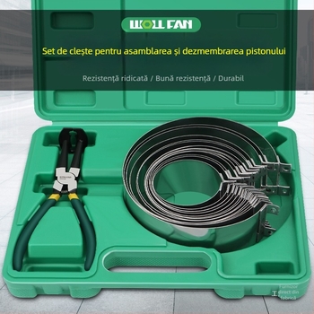 Unealtă pentru montarea și demontarea inelului de piston, compresor universal pentru inelul de piston, clește pentru prinderea inelului