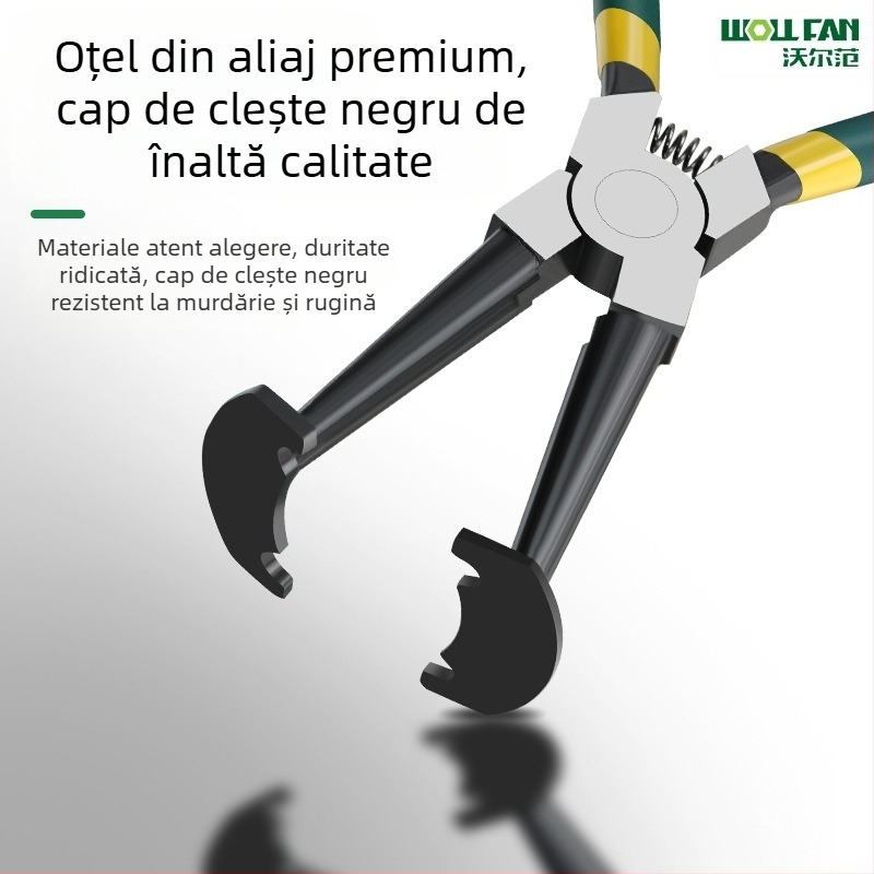 Unealtă pentru montarea și demontarea inelului de piston, compresor universal pentru inelul de piston, clește pentru prinderea inelului