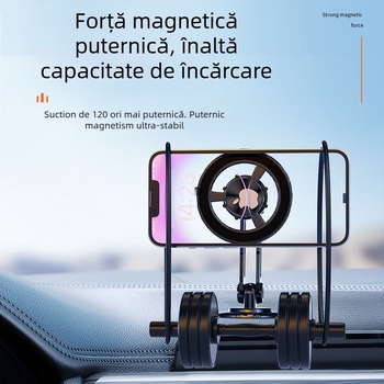 cindry Suport auto magnetic retractabil pentru bord cu MagSafe, montaj cu adeziv, compatibil cu panoul de instrumente, utilizare generală, personalizare la cerere