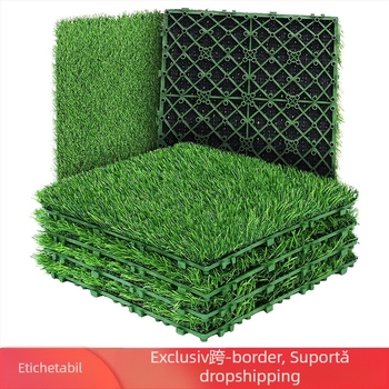 Plăci plastice pentru gazon sintetic interconectate, gazon simulant, pentru decorul casei, marcă Other, proces Other