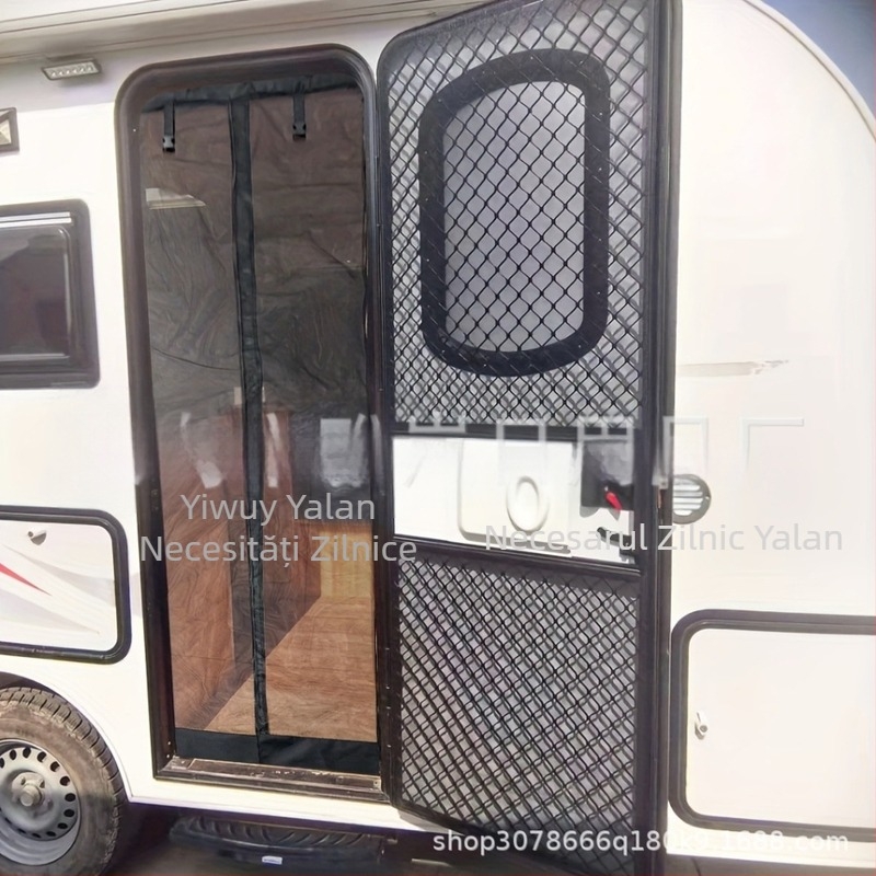 Umbră pentru fereastra RV — poliester, umbrire parțială 40–70%, stil modern minimalist, instalare nu este oferită