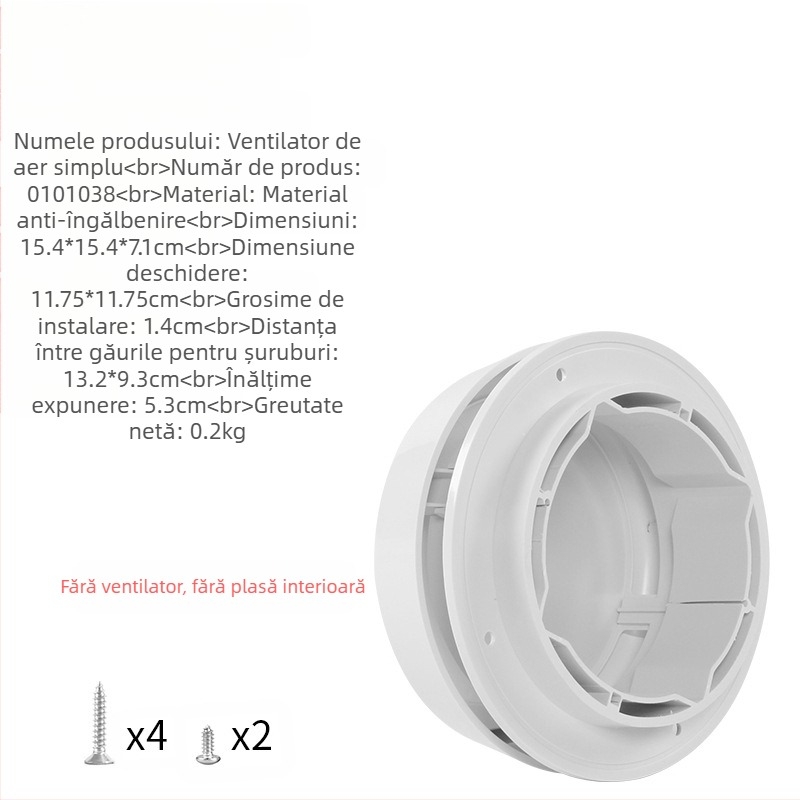 Cap de ventilație pentru acoperiș RV cu formă de ciupercă; compatibil cu RV și caravane; fără personalizare a procesării