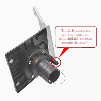 Port de realimentare cu gravitație pentru RV, intrare pătrată de combustibil cu capac și lacăt, accesorii de modificare pentru RV