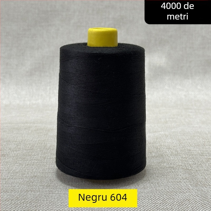 Ață de cusut din poliester, viteză mare, pentru genți, textile, jucării, curele textile și cusut industrial