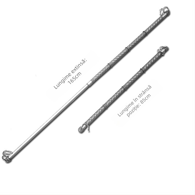 Raft telescopic pentru haine auto – Model 8140, Metal, Personalizare producție, Etichetă privată disponibilă, Fără logo