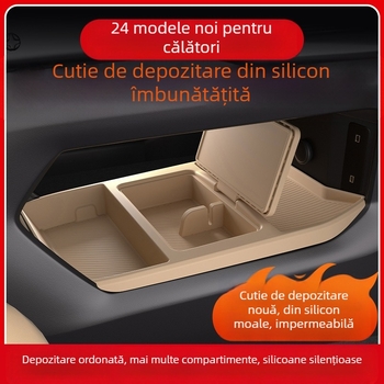 Boxă de depozitare inferioară a consolei centrale și cutie de braț de ușă pentru Jietu Traveler, accesorii interioare Shanhai T2