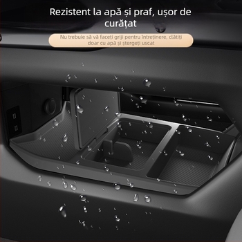 Boxă de depozitare inferioară a consolei centrale și cutie de braț de ușă pentru Jietu Traveler, accesorii interioare Shanhai T2