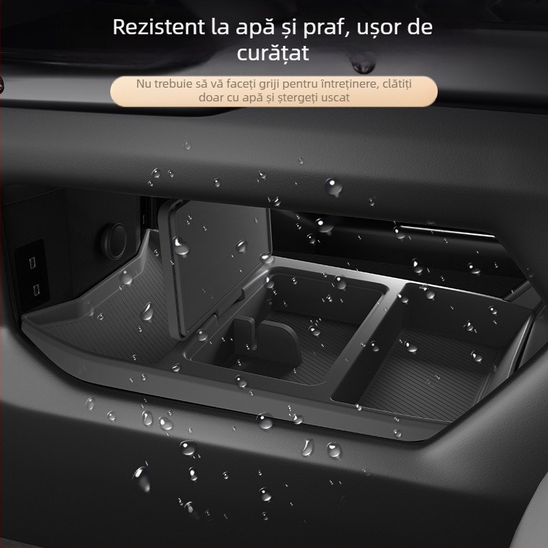 Boxă de depozitare inferioară a consolei centrale și cutie de braț de ușă pentru Jietu Traveler, accesorii interioare Shanhai T2