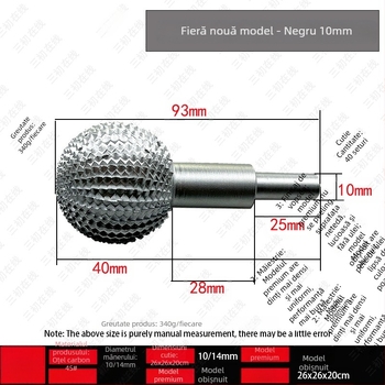 Cap de șlefuire pentru polizor unghiular pentru prelucrarea lemnului, oțel carbon, model SCQ02-A1, brand Three Early Online, aplicații: tăiere și sculptare a golurilor în lemn