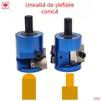 KMJ Freză pentru lemn, cu diametru variabil pentru știft circular, corp din aliaj de aluminiu, pentru frezare în lemn, compatibilă cu bormașină cu acumulator