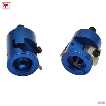 KMJ Freză pentru lemn, cu diametru variabil pentru știft circular, corp din aliaj de aluminiu, pentru frezare în lemn, compatibilă cu bormașină cu acumulator