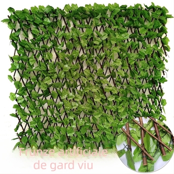 Frunze artificiale pentru gard Maple Leaf — plastic și flori de mătase, Five-color grass brand, turnare prin injecție, utilizare: alt scop