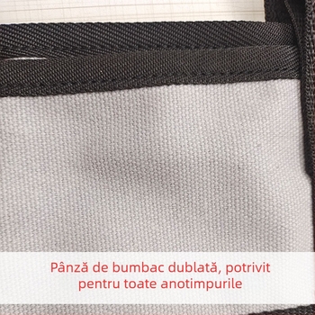 Centură de tracțiune lombară – Material: pânză din bumbac îngroșată, Modelul 025, Pentru talie