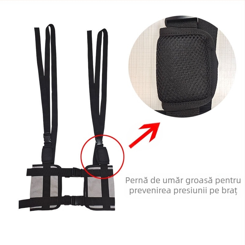 Centură de tracțiune lombară – Material: pânză din bumbac îngroșată, Modelul 025, Pentru talie