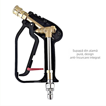 Pistol de înaltă presiune din alamă LZ-08 – 280 bar, 220 V, 490 g, debit 25 L/min
