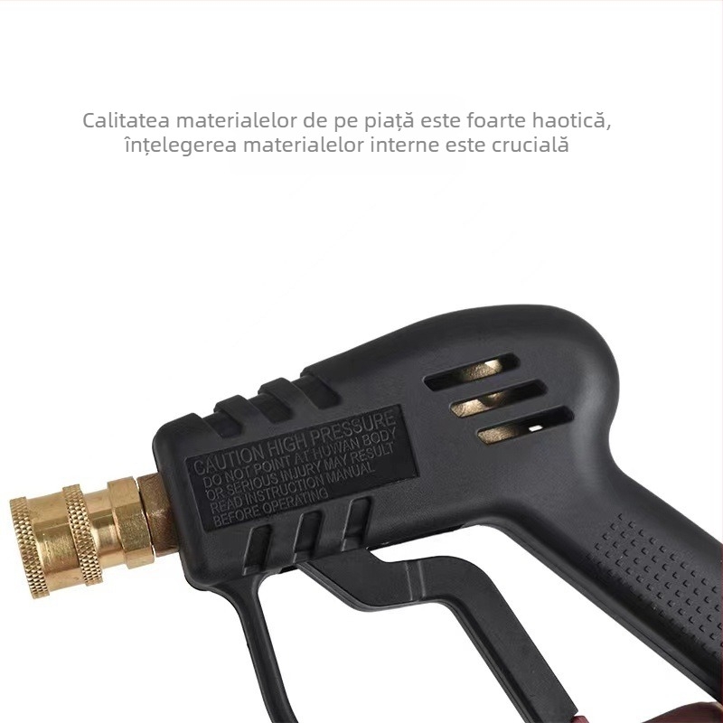 Pistol de înaltă presiune din alamă LZ-08 – 280 bar, 220 V, 490 g, debit 25 L/min