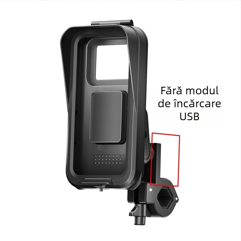 Suport de telefon pentru motocicletă electrică, impermeabil, din plastic, pentru navigație