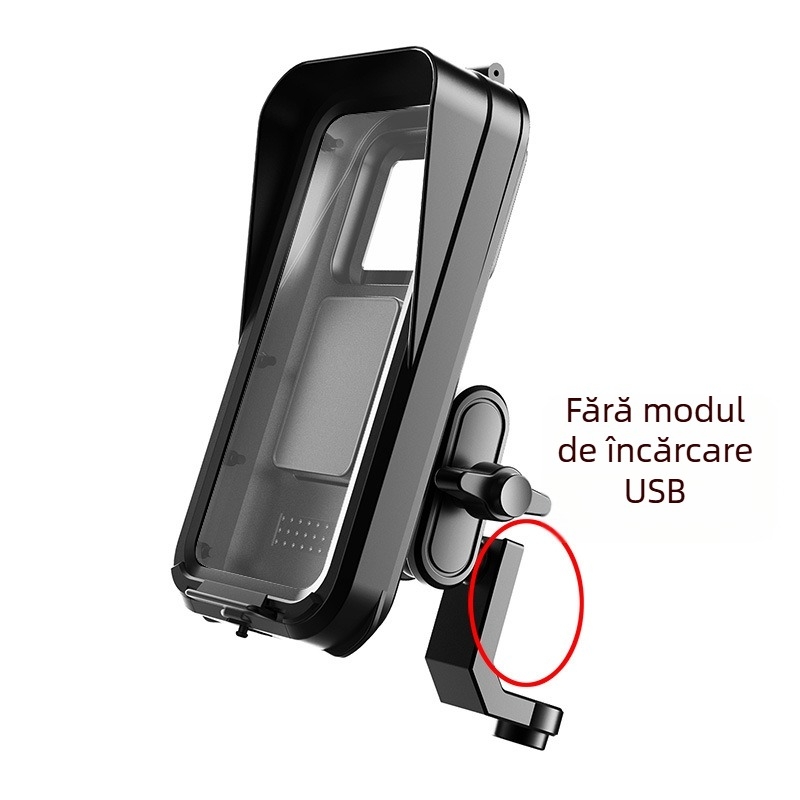 Suport de telefon pentru motocicletă electrică, impermeabil, din plastic, pentru navigație