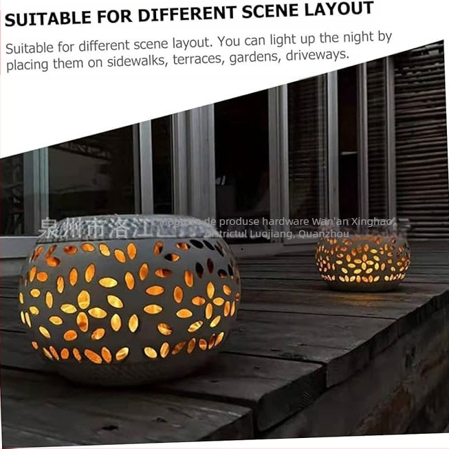 Lumini solare pentru peisaj exterior; material: fier; sursă de lumină: energie solară; protecție IP65; putere: 0,5 W