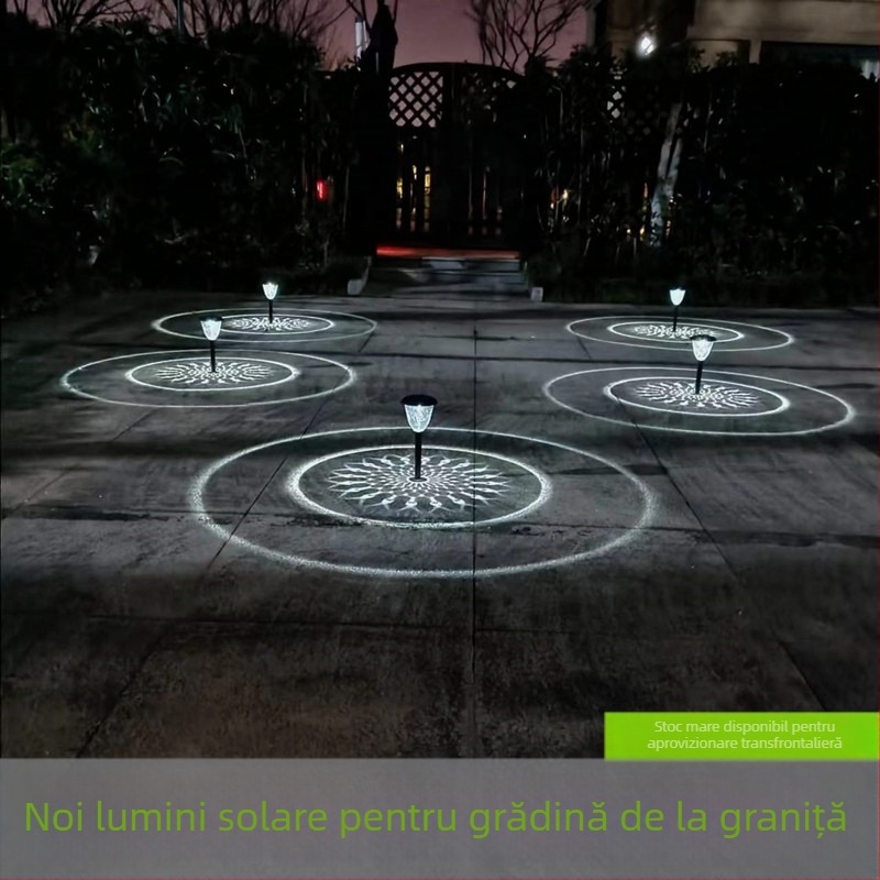 Lampa solară de grădină cu LED, IP55, iluminare continuă 6–12 ore, model XHDM-2212, durată de viață 100000 ore