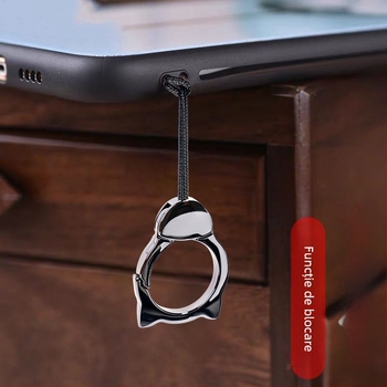 Lanard pentru telefon cu șnur detașabil din nailon, cataramă metalică, placare electroplată și imprimare logo