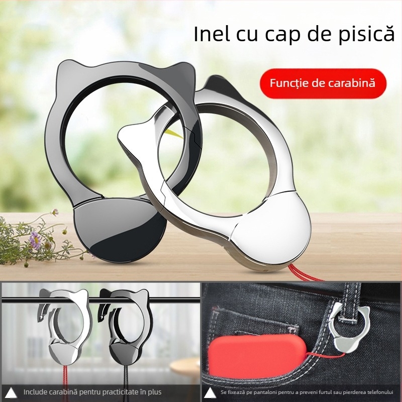 Lanard pentru telefon cu șnur detașabil din nailon, cataramă metalică, placare electroplată și imprimare logo