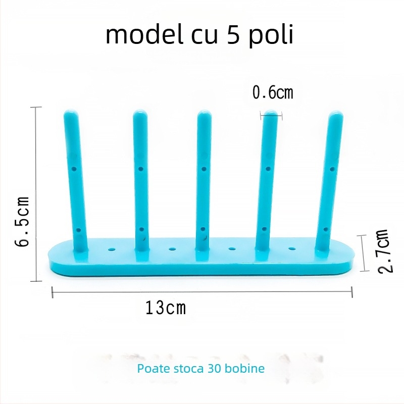 Suport magnetic pentru bobine pentru mașini de cusut - fără montaj, depozitare facilă