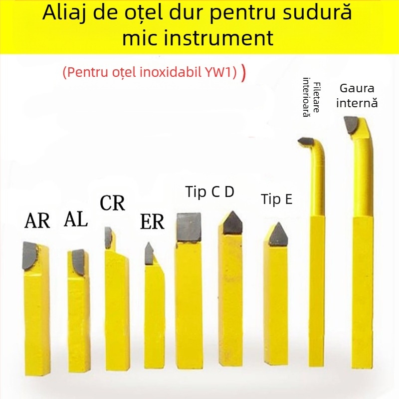 Set de scule pentru strung de tip instrument - unealtă de tăiere prin sudură, marca YDL