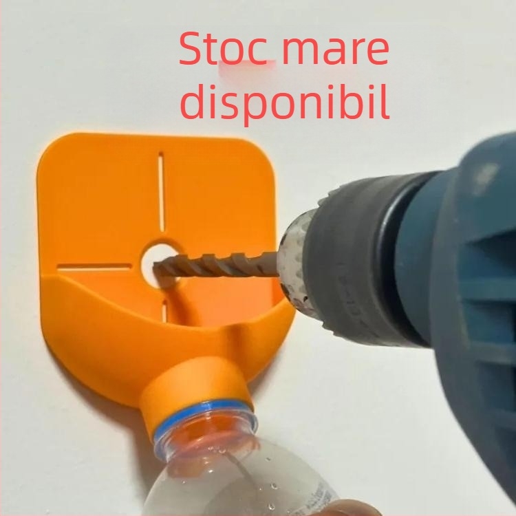 Colector de praf pentru găuri, cu ghidaj, versiune cu recipient pentru apă