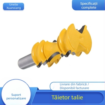 Freză pentru linia taliei – carburi cimentate, acoperire, freză de față, seria Waist Line Knife, potrivită pentru diferite mașini-unelte