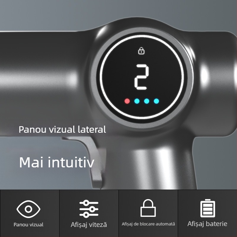 Mașină de polisat auto wireless, dublă utilizare pentru mașină și casă, viteză reglabilă, ABS material