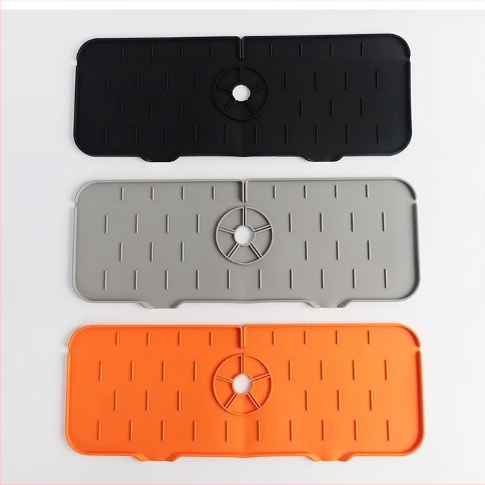 Pad de drenaj din silicon pentru robinetul de bucătărie – drenaj, personalizare disponibilă, logo imprimat, brand Silicon Art