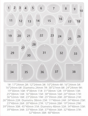 Formă din silicon pentru prăjituri – formă neregulată, pentru coacere