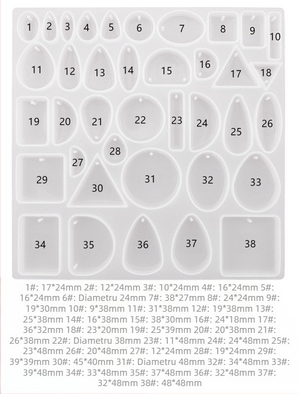 Formă din silicon pentru prăjituri – formă neregulată, pentru coacere