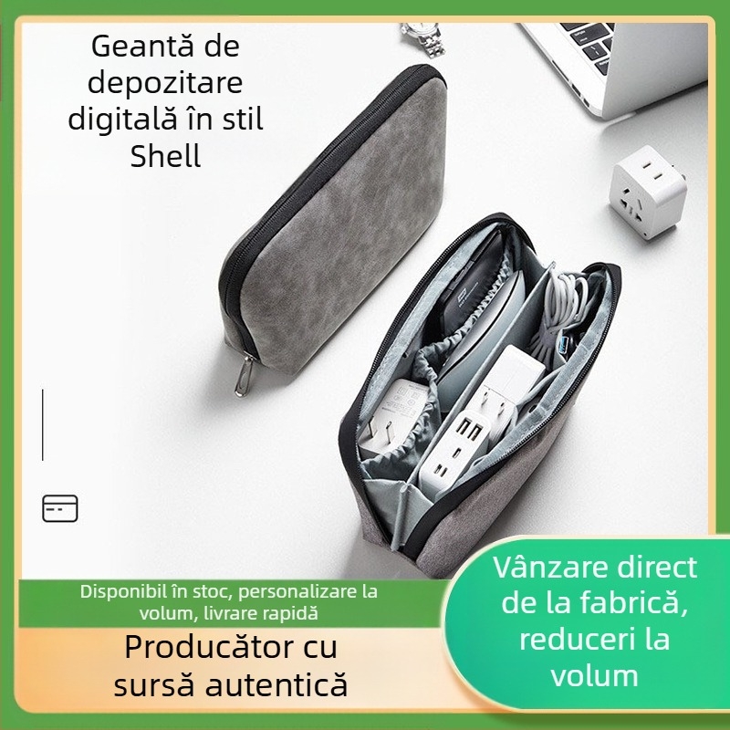 Geantă de stocare pentru călătorii SN006 (stil geantă de mână, Oxford+piele, impermeabilă, capacitate mare)