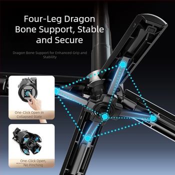 Mini selfie stick magnetic cu Bluetooth, suport telescopic pentru telefon, mâner MagSafe – anti-tremur