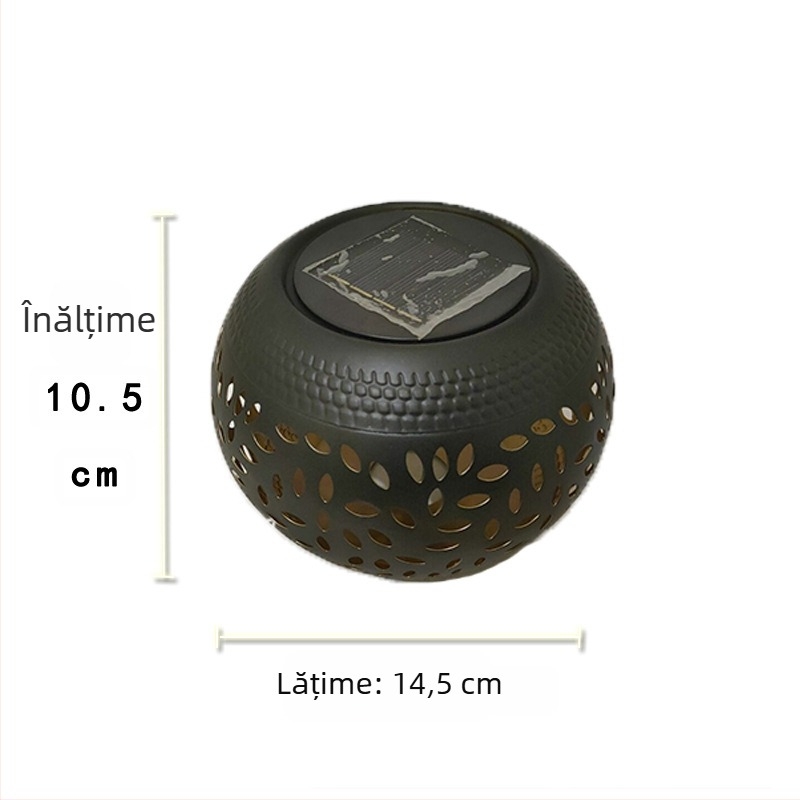 Lumină solară de exterior pentru trepte – LED, model ssj-0091, IP55, 0,06W, autonomie 6–12 ore