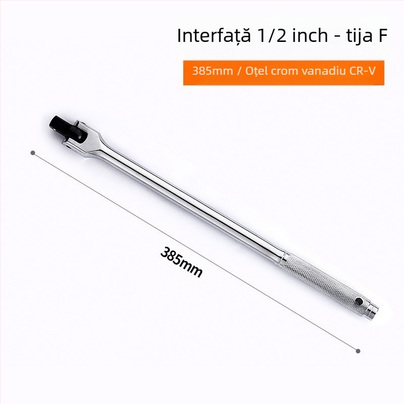 Socket wrench cu articulație universală mărită – Shengtuo oțel de unelte, placare cromată lucioasă, greutate 1000