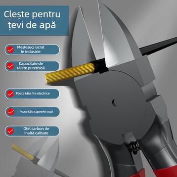 Maibu clește cu gură înclinată, duritate înaltă, calitate industrială pentru tăiere, 130 g, pentru plastic