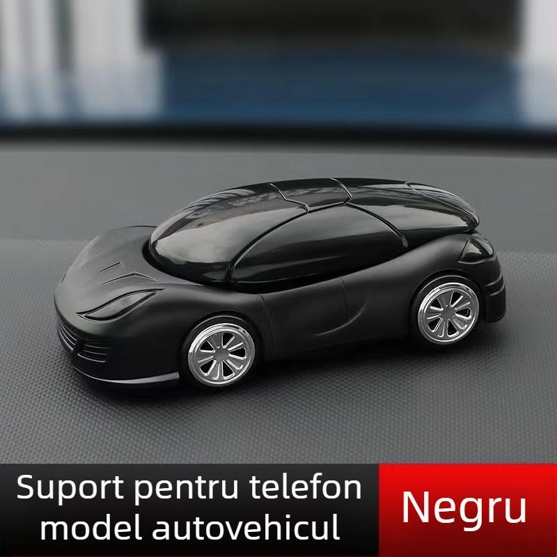 Suport pentru telefon auto pentru panoul de instrumente, potrivire universală, montaj cu adeziv, design pasiv