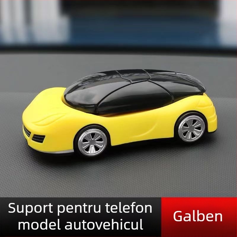 Suport pentru telefon auto pentru panoul de instrumente, potrivire universală, montaj cu adeziv, design pasiv