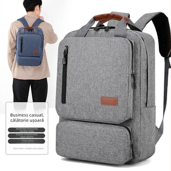 Mănușcă pentru bărbați: rucsac din canvas, stil business-casual, cu design respirabil, impermeabil, rezistent la uzură și curea cu pernă de aer