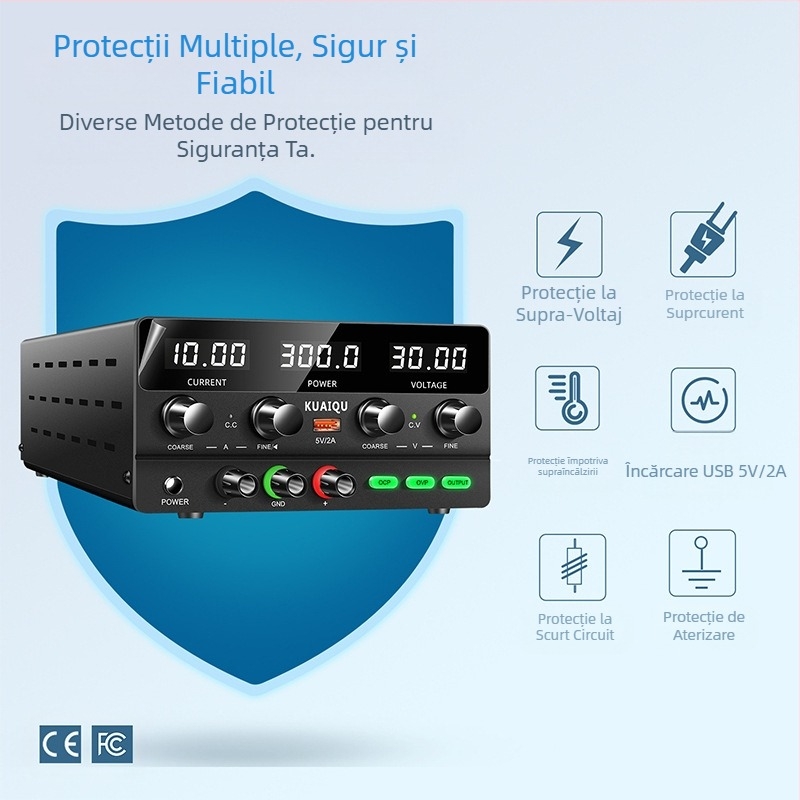 SPPS-H305 sursă de alimentare DC reglabilă, 240W, game de tensiune 30V/60V/100V