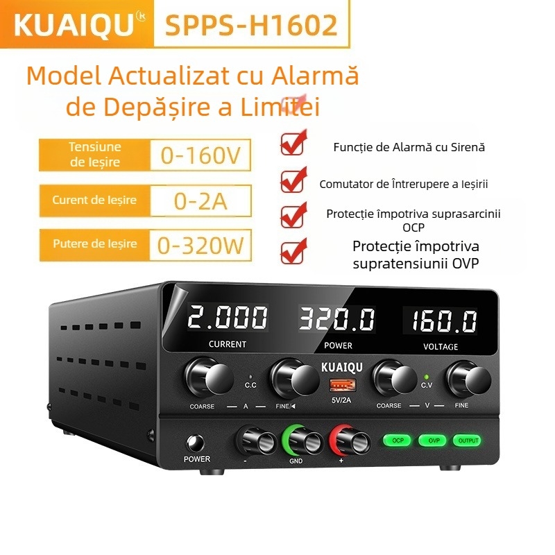 SPPS-H305 sursă de alimentare DC reglabilă, 240W, game de tensiune 30V/60V/100V