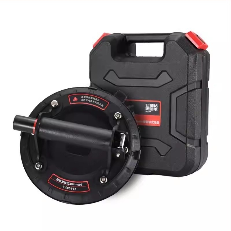 No Shun cupă de vid alimentată cu litiu pentru manipularea sticlei și a plăcilor, cu reumplere automată a aerului