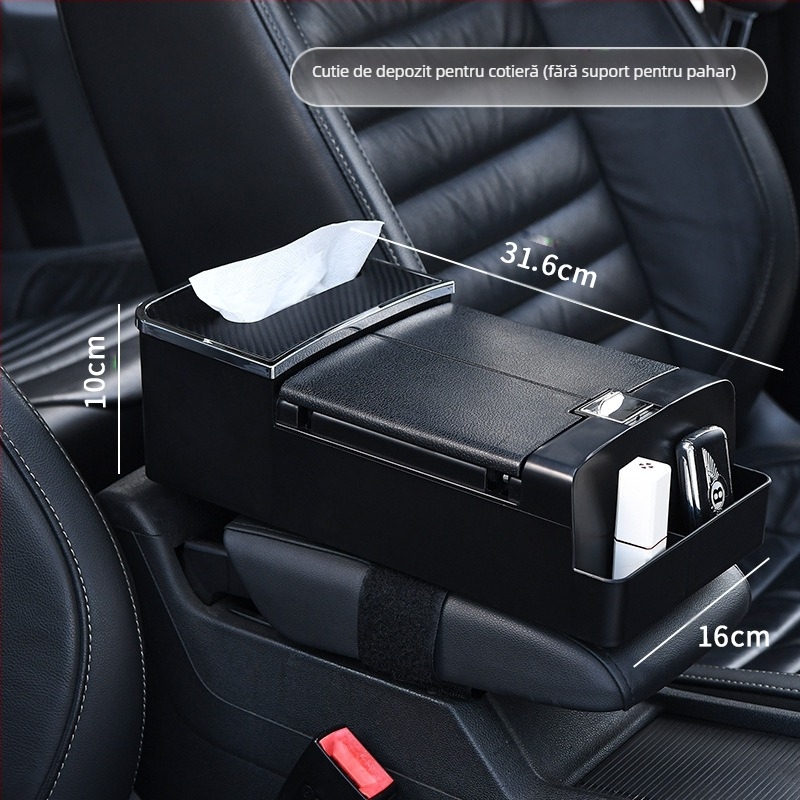 Cutie pentru șervețele auto și organizator pentru cotieră — din plastic, centrare pe scaunul din față, personalizare disponibilă, durată de viață 3–5 ani, Origine: Jinhua, Zhejiang