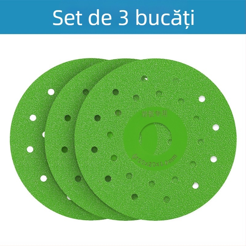 Disc diamant pentru plăci ceramice – tăiere la 45°, tăiere oblică, finisare margine, tampon Nano