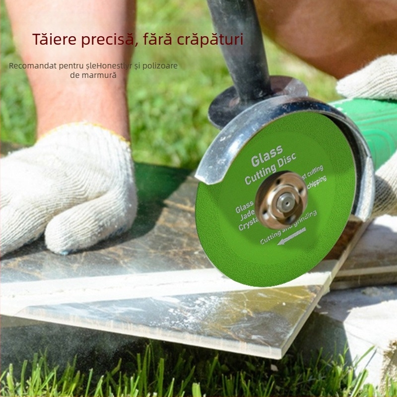 Disc diamant de tăiere pentru ceramică și plăci, polisare jad și sticlă cristal, marca Zhe liqiang