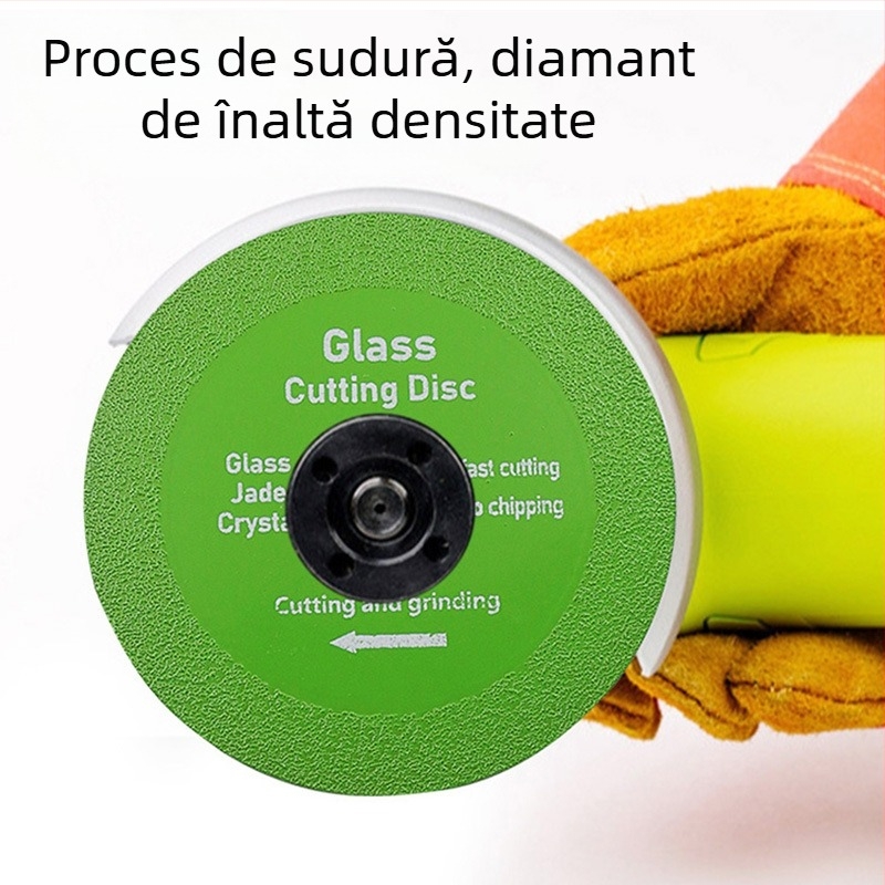 Disc diamant de tăiere pentru ceramică și plăci, polisare jad și sticlă cristal, marca Zhe liqiang