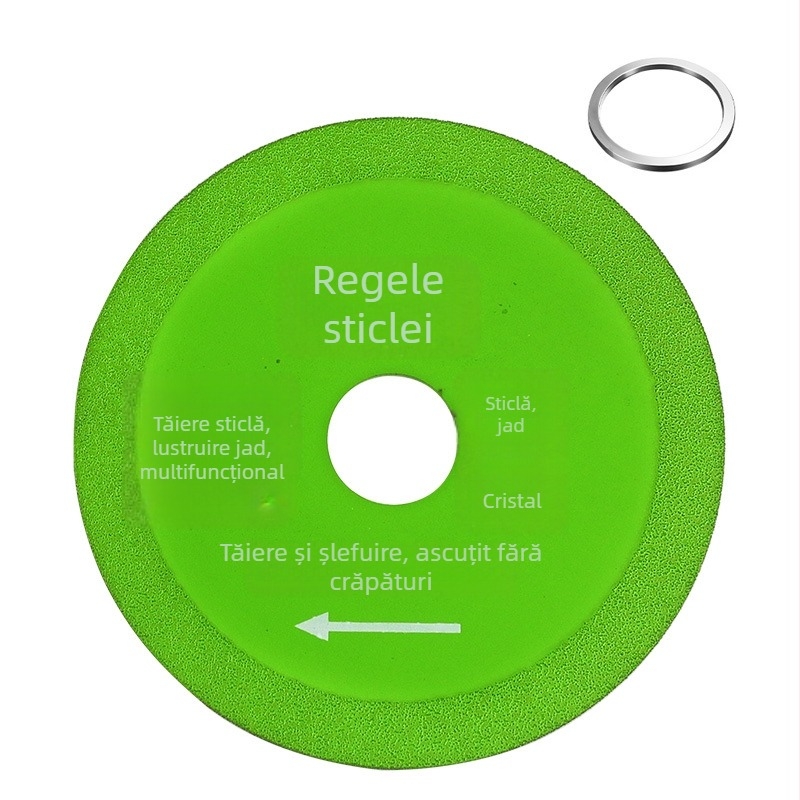 Disc diamant de tăiere pentru ceramică și plăci, polisare jad și sticlă cristal, marca Zhe liqiang